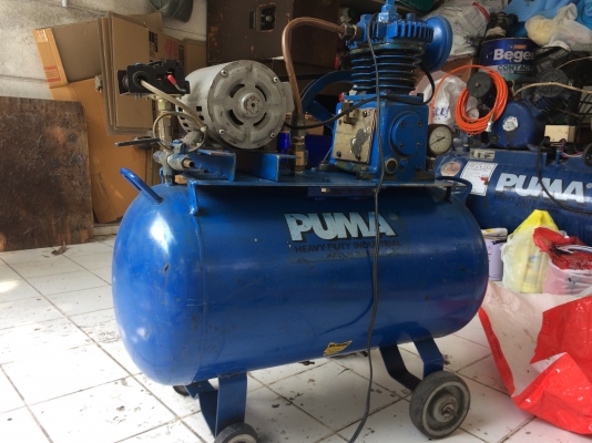ขาย ปั๊มลม พูม่า ขนาด 50ลิตร มอเตอร์มิตซู