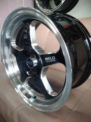 แม็กใหม่ลายเวล ขอบ 15 ราคา 8500 บาท พร้อมติดตั้ง