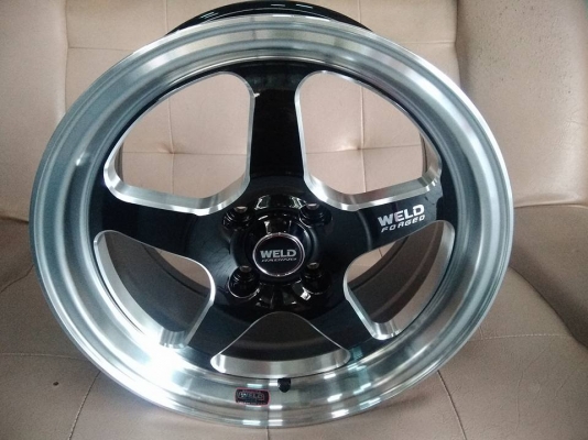 แม็กใหม่ลายเวล ขอบ 15 ราคา 8500 บาท พร้อมติดตั้ง