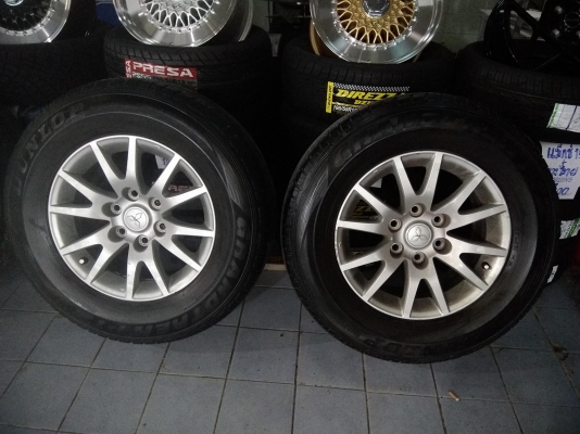 ล้อเดิม 6 รู ขอบ 17 ยางปี 15 ราคา 5500 บาท