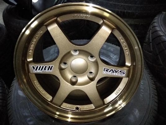 แม็กใหม่ขอบ 15 ใส่รถ 5 รู 114 ราคา 8500 บาท ใส่ได้ทั้งเก๋งรถตู้กระบะ