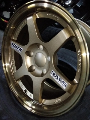 แม็กใหม่ขอบ 15 ใส่รถ 5 รู 114 ราคา 8500 บาท ใส่ได้ทั้งเก๋งรถตู้กระบะ