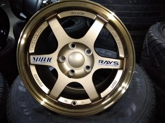 แม็กใหม่ขอบ 15 ใส่รถ 5 รู 114 ราคา 8500 บาท ใส่ได้ทั้งเก๋งรถตู้กระบะ