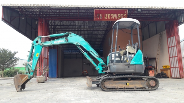 รถขุดโกเบลโก้ コベルコ Kobelco SK30SR-2 เก่าญี่ปุ่น สวย ว่องไว เครื่องปั้มสมบูรณ์