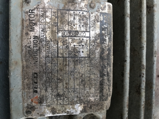 ขายมอเตอร์ 40 แรง 380V. TECO ขายมอเตอร์ 40 แรง 380V. TECO