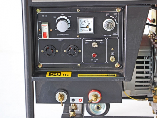 ขายตู้เชื่อมพร้อมปั่นไฟ -ขนาด5kva