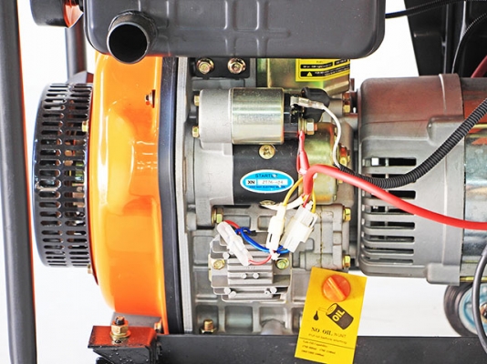 ขายตู้เชื่อมพร้อมปั่นไฟ -ขนาด5kva