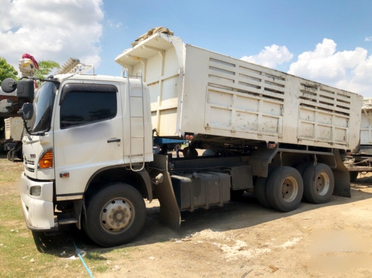 Hino380ปี56 พ่วงเเม่ลูก รถสวยวิ่งน้อยใมค์2เเสนกว่าโล