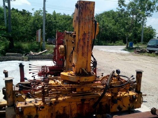 ขายถูกๆสินค้าเก่านอก TRUCK MOUNTED CRANE TADANO-TM-30Z ขนาด 3 ตัน / 3ปลอก 2 ชัก /ท้องแบน / มีตะขอ /ม
