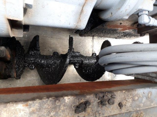 รถปูยาง SUMITOMO HA60W-5 ล้อยาง มือสองญี่ปุ่น รถปูยาง SUMITOMO HA60W-5 ล้อยาง มือสองญี่ปุ่น