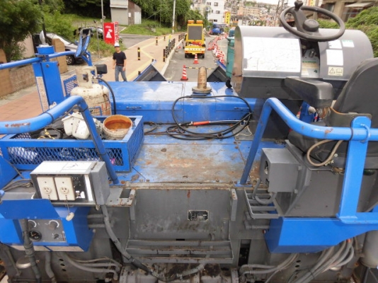 รถปูยาง SUMITOMO HA60W-5 ล้อยาง มือสองญี่ปุ่น รถปูยาง SUMITOMO HA60W-5 ล้อยาง มือสองญี่ปุ่น