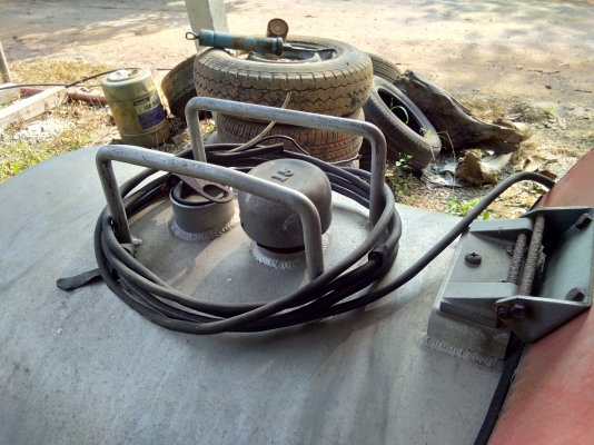 ขายถังนำ้มันแบบมีหัวจ่ายเก่าญี่ปุ่น430ลิตร