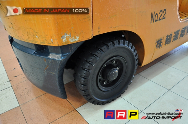 ขายรถโฟล์คลิฟท์มือสอง TOYOTA รุ่น 7FG15-17362 นำเข้าจากประเทศญี่ปุ่น 100\% ไม่เคยใช้งานในไทย