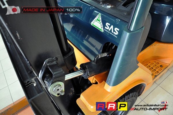 ขายรถโฟล์คลิฟท์มือสอง TOYOTA รุ่น 7FG15-17362 นำเข้าจากประเทศญี่ปุ่น 100\% ไม่เคยใช้งานในไทย