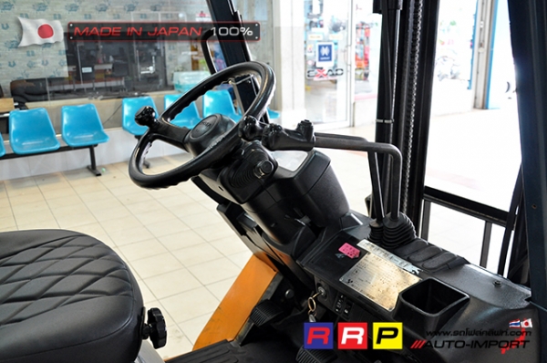 ขายรถโฟล์คลิฟท์มือสอง TOYOTA รุ่น 7FG15-17362 นำเข้าจากประเทศญี่ปุ่น 100\% ไม่เคยใช้งานในไทย