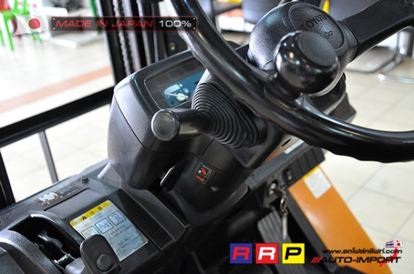 ขายรถโฟล์คลิฟท์มือสอง TOYOTA รุ่น 7FG15-17362 นำเข้าจากประเทศญี่ปุ่น 100\% ไม่เคยใช้งานในไทย