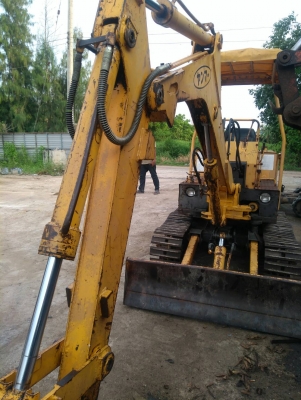 รถแบคโฮ YANMAR YB1200S รถเก่านอกนำเข้า ยังไม่เคยใช้งานในไทย ชม.การทำงาน 2000+ ชม เครื่องดี ปั๊มแรง โ