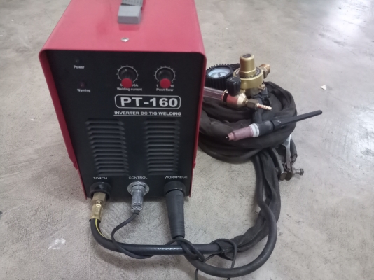 ตู้เชื่อมอาร์กอนพร้อมสาย และเกจ  PANATRON PT-160