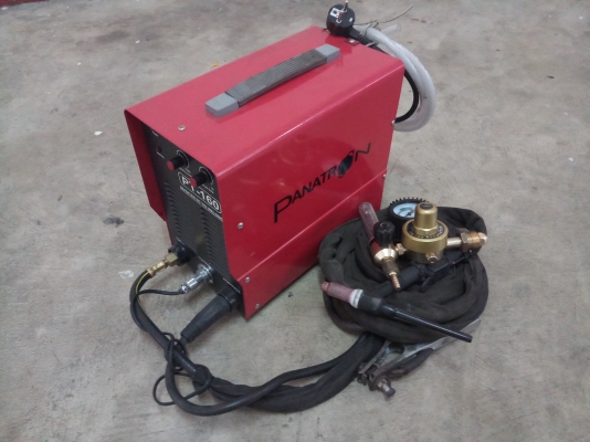 ตู้เชื่อมอาร์กอนพร้อมสาย และเกจ  PANATRON PT-160