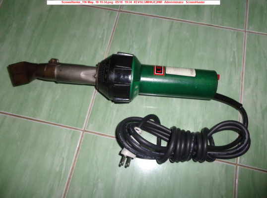 ขายเครื่องเชื่อมพลาสติก รุ่น Triac S ยี่ห้อ LEISTER
