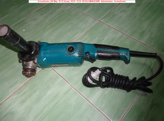 ขายเครื่องเจียรไฟฟ้า 5 นิ้ว 1050 วัตต์ Makita รุ่น GA5020