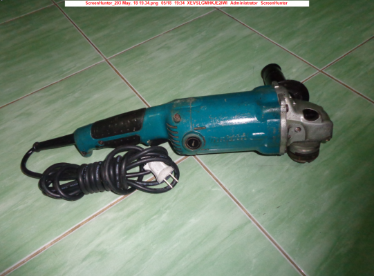 ขายเครื่องเจียรไฟฟ้า 5 นิ้ว 1050 วัตต์ Makita รุ่น GA5020