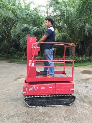 ขายรถกระเช้า AICHI ไฟฟ้า สูง4เมตร รับน้ำหนักได้200โล สวยเดิมจากญี่ปุ่นยังไม่เคยใช้ในไทย 58,000เท่านั้น