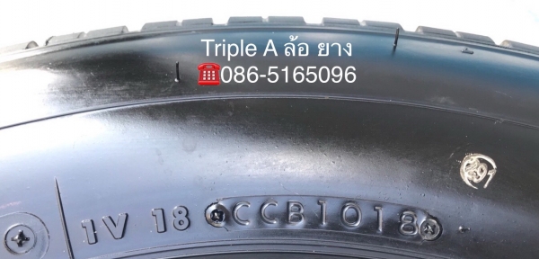 ล้อแม็กพร้อมยางป้ายแดง Mitsu Triton ขอบ 15 Bridgestone 215-70-15 ปี 18