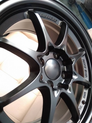 แม็กใหม่ซีอี28 ขอบ 15 ราคา 7500 พร้อมยางไทย 11700 บาท