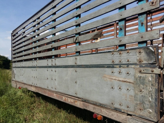 ขายกะบะคอกไม้10ล้อ