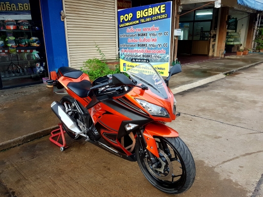 ขายแลกเทิร์น KAWASAKI NINJA300 ABS ปี2014 เดิมๆ ทะเบียนเต็มพร้อมโอน ยางหน้าหลังใหม่ ราคา 93500 บาท ส ขายแลกเทิร์น KAWASAKI NINJA300 ABS ปี2014 เดิมๆ ทะเบียนเต็มพร้อมโอน ยางหน้าหลังใหม่ ราคา 93500 บาท ส
