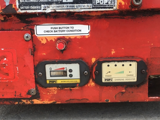 รถกระเช้า ยี่ห้อ POP UP รุ่นปี 2007 ยกสูง 2.5เมตร