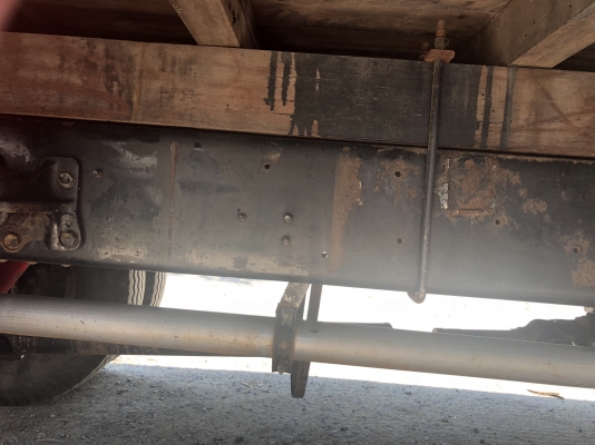 ขาย6ล้อISUZU Deca195แรงเครื่อง6HH รถห้างแท้ กระบะพร้อมคอกเหล็กแป็ปประปายาว7.20เมตร ช่วงล่างใหญ่