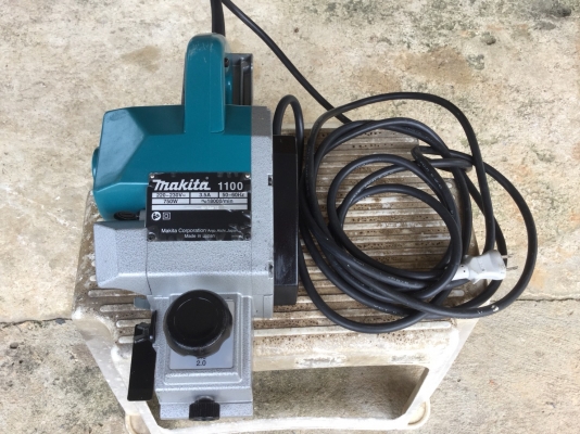 ขายกบไฟฟ้า 3&quot; มือ2 ยี่ห้อ MAKITA รุ่น 1100 Made in Japan