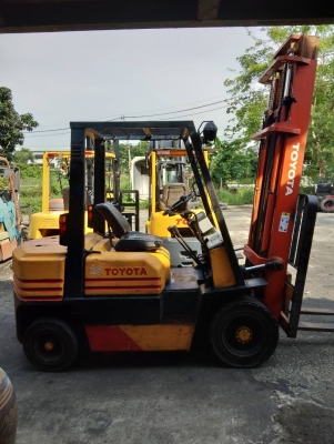 +++ ขายโฟล์คลิฟท์ TOYOTA 5FD25 ขนาด 2.5 ตัน เครื่องยนต์ดีเซล เสา 4 เมตร เกียร์ธรรมดา งา 1,070 มม. ยางตัน +++ ขายโฟล์คลิฟท์ TOYOTA 5FD25 ขนาด 2.5 ตัน เครื่องยนต์ดีเซล เสา 4 เมตร เกียร์ธรรมดา งา 1,070 มม. ยางตัน