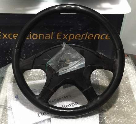 พวงมาลัย Italy lanti แท้‼ Made in Italy วงหนังสภาพสวย หายาก