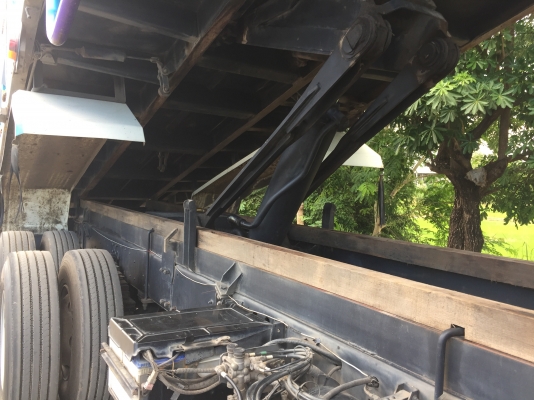 รถพ่วงฝากขาย HINO 380แรง ปลายปี 56 ดั้มพ์เหล็กเกษตร เฟืองไว HiSpeed