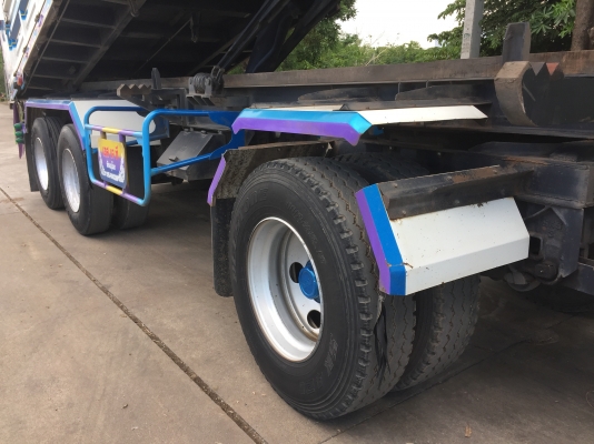 รถพ่วงฝากขาย HINO 380แรง ปลายปี 56 ดั้มพ์เหล็กเกษตร เฟืองไว HiSpeed