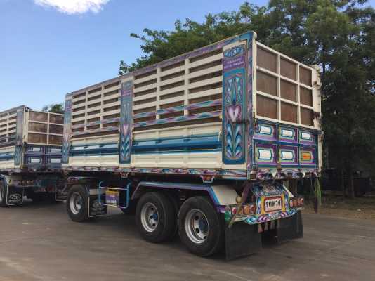 รถพ่วงฝากขาย HINO 380แรง ปลายปี 56 ดั้มพ์เหล็กเกษตร เฟืองไว HiSpeed