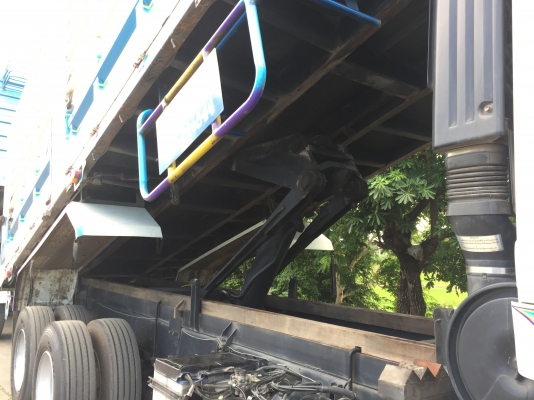 รถพ่วงฝากขาย HINO 380แรง ปลายปี 56 ดั้มพ์เหล็กเกษตร เฟืองไว HiSpeed