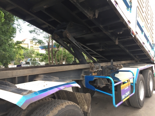 รถพ่วงฝากขาย HINO 380แรง ปลายปี 56 ดั้มพ์เหล็กเกษตร เฟืองไว HiSpeed