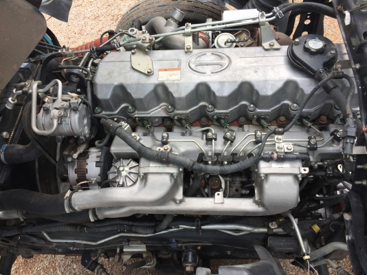 รถพ่วงฝากขาย HINO 380แรง ปลายปี 56 ดั้มพ์เหล็กเกษตร เฟืองไว HiSpeed