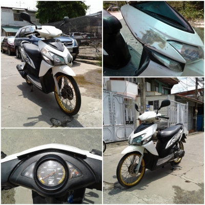 Honda Click Forword 110cc. AT สตาร์ทมือ จด 2549 ล้อ Com17 หน้า-หลัง ภาษี2560 ชุดโอนครบ Honda Click Forword 110cc. AT สตาร์ทมือ จด 2549 ล้อ Com17 หน้า-หลัง ภาษี2560 ชุดโอนครบ