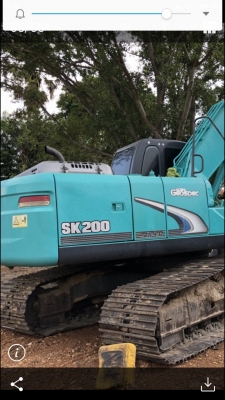 SK200-8 Super KOBELCO @1.95ล้านเอกสารเล่มทะเบียนรถสวยพร้อมใช้สนใจโทรหา 0819891989 หรั่งครับ