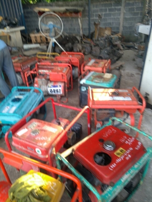 เครื่องปั่นไฟ ของเก่านอกพึ่งนำเข้ามา มี 20 เครื่อง มาเลือกซื้อได้ ขายเครื่องละ 3000