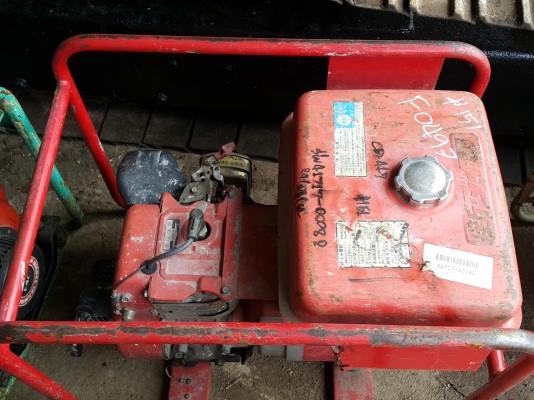 เครื่องปั่นไฟ ของเก่านอกพึ่งนำเข้ามา มี 20 เครื่อง มาเลือกซื้อได้ ขายเครื่องละ 3000