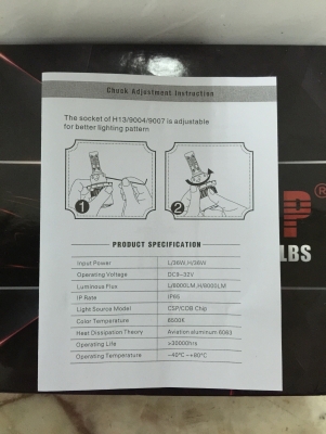 ขายไฟหน้ารถยี่ห้อ OSLAMP แบบ LED HEADLIGHT BULBS