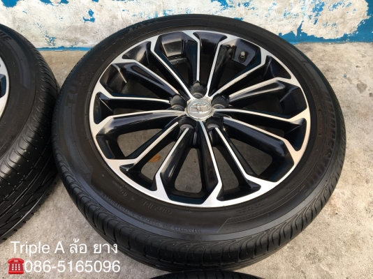 ล้อแม็ก Toyota New Altis ES Sport ขอบ 17 พร้อมยาง Bridgestone 215-50-17 ปลายปี 15