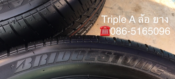 ยางใหม่ป้ายแดง Bridgestone 195-50-16 ปี 18 ตุ่มเป้ง เส้นสีชัด ยางใหม่ป้ายแดง Bridgestone 195-50-16 ปี 18 ตุ่มเป้ง เส้นสีชัด
