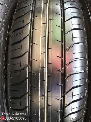 ยางป้ายแดง Bridgestone 185-60-15 ปี 18 ตุ่มเป้งๆ เส้นสีชัดๆ